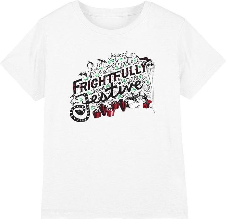 The Nightmare Before Christmas Frightfully Festive Holiday TShirt