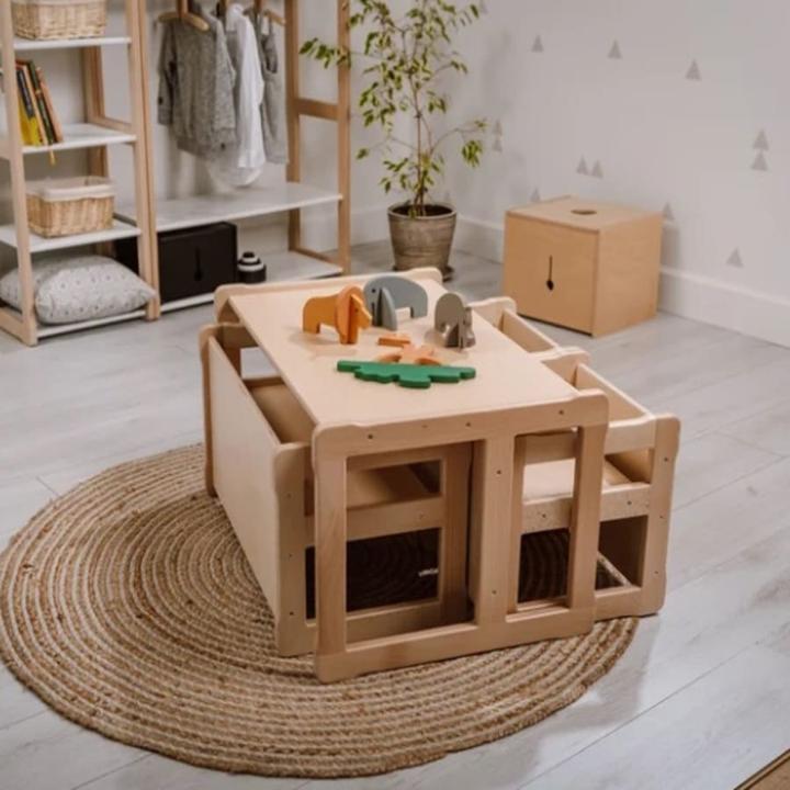 Immagine prodotto Activity Board Set di tavolo e panca per bambini, tavolo da disegno e pittura per lo studio, l'arte, l'artigianato (Poltrona per bambini)