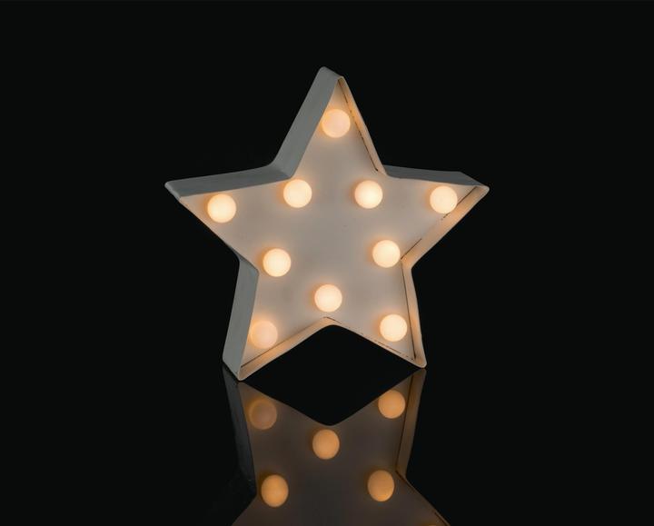 STT LED Battery Metal Star 23
