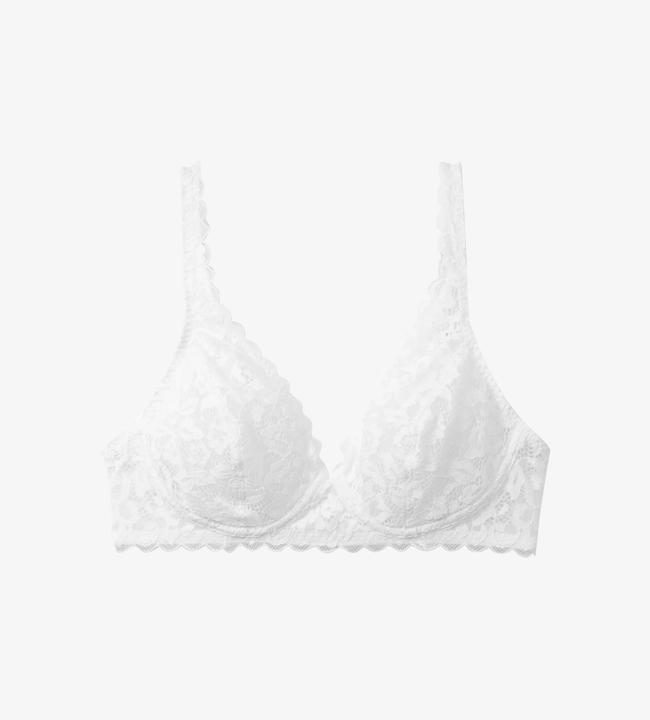 Produktbild Calida BH "Natural Comfort Lace" weiss (75 C, Einzelpack)