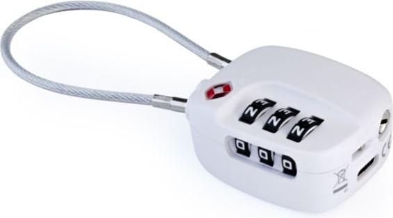 Immagine prodotto Boompods LOCK TSA Bag Tracker Bianco (Borsa per cuffie)