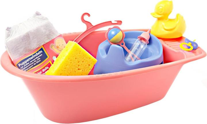 Actual product image Heless Bathtub filled