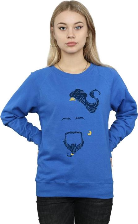 Produktbild Disney Aladdin Film Genie Blaues Gesicht Sweatshirt (S)