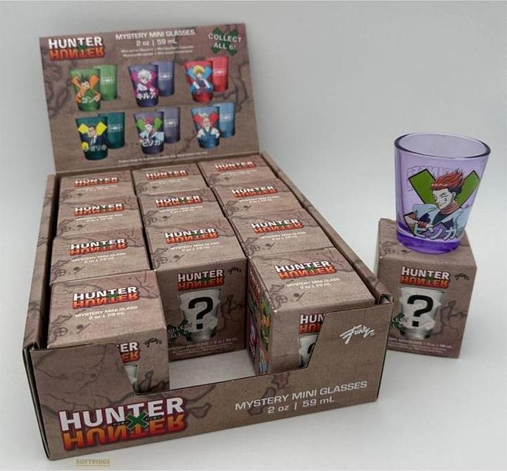 Actual product image Just funky Hunter X Hunter - Heroes - Shot Glass (0.57 dl, 12 x, Shot glass)