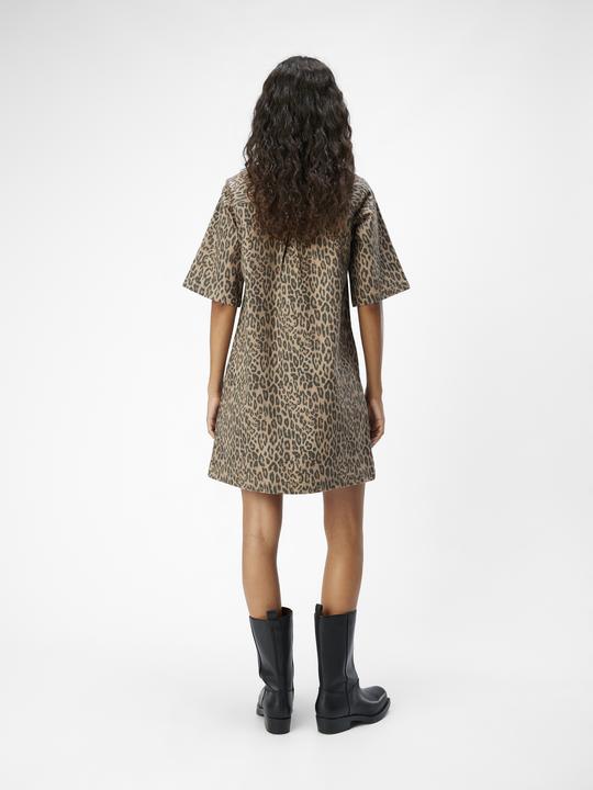 Image du produit Object Mini-robe à imprimé léopard (S)