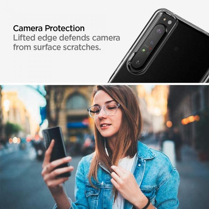 Produktbild Screenguard Sony Xperia 1 II Flexible TPU Clear Case (Sony Xperia 1 II)