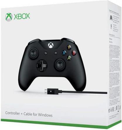 Produktbild Microsoft Xbox Wireless Controller + USB-C Kabel (PC, Xbox One X, Xbox Series X, Android, iOS)
