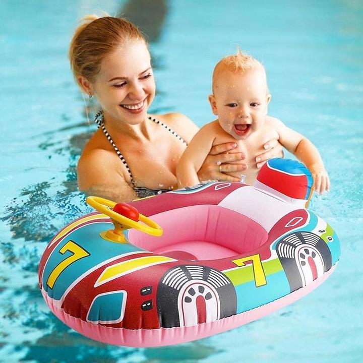 Image du produit Splash & Fun Kid Car gonflable, siège de natation pour bébé 60x45cm