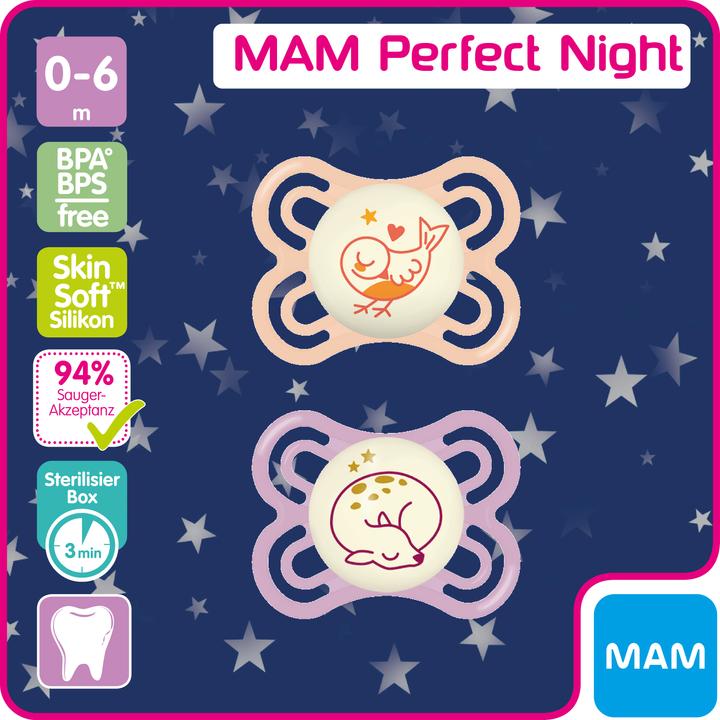 Image du produit MAM Perfect Night assorti (2 x, dès la naissance)
