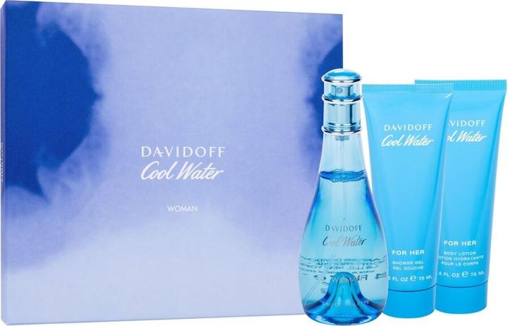 Davidoff Cool Water SET3 - Für Frauen, 100 ml (Eau de Toilette, 100 ml)