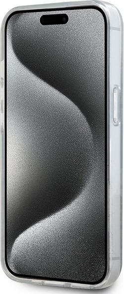 Actual product image DKNY DKHMP15MHRHSEK iPhone 15 Plus / 14 Plus 6.7" czarny/black hardcase IML Mono & Stripe MagSafe (Apple iPhone 15 Plus)