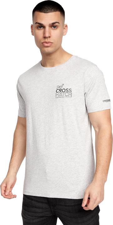 Actual product image Crosshatch Mens Pentan T-Shirt (Pack of 2) (L)
