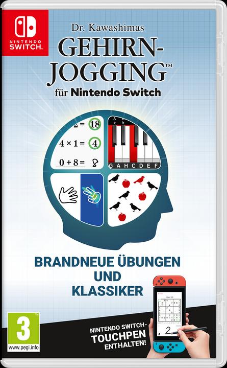Actual product image Nintendo Dr. Kawashima's Brain Jogging (Switch, IT)