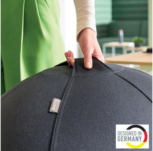 Productafbeelding Leitz Zitbal Active Ø 75cm fluweelgrijs (75 cm)