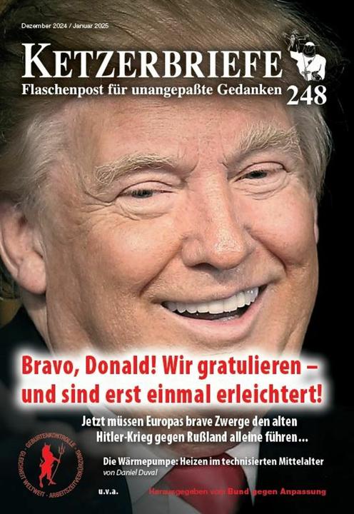 Image du produit Bravo, Donald! Wir gratulieren - und sind erst einmal erleichtert! (Allemand, Fritz Erik Hoevels, Kerstin Steinbach, Daniel Duval, 2024)