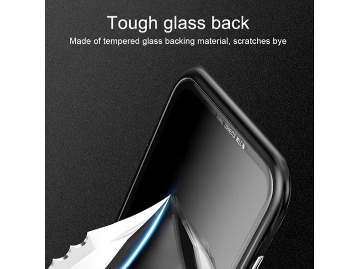 Produktbild G-Case Samsung Galaxy A50 Aluminium Magnetic Glass Backcover Hülle (Samsung Galaxy A50)
