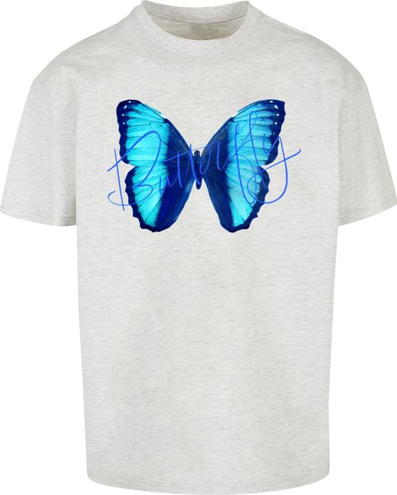 Merchcode Butterfly Blue Heavy Oversized Tee - 117559 (L)