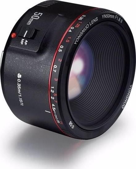 Produktbild Yongnuo 50mm f/1.8 II Canon EF (Canon EF, Vollformat)
