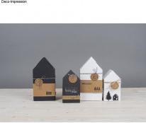 Image du produit Rayher Boîte pliante, blanc, 6 pièces (Coffret cadeau, 6 x)