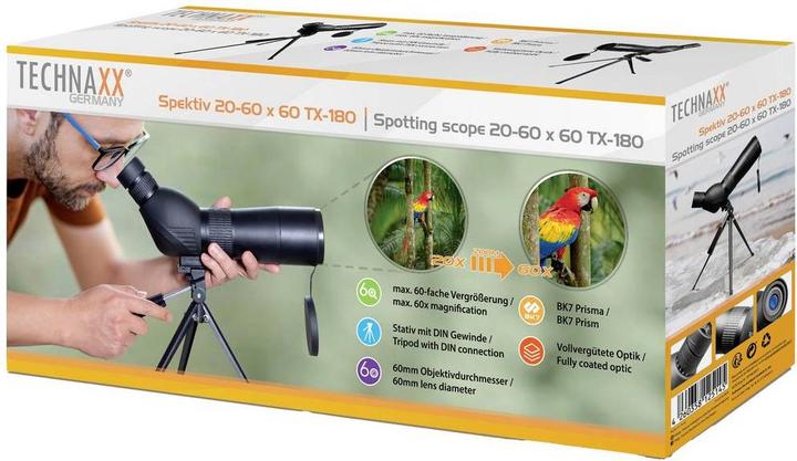 Actual product image Technaxx Spotting Scope 20-60x60 TX-180