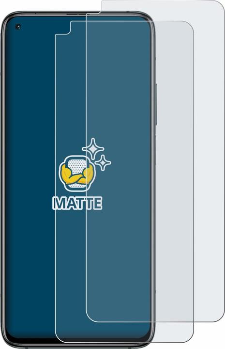 Actual product image BROTECT Anti-glare screen protector matt (2 Piece, Xiaomi Mi 10T Pro 5G)
