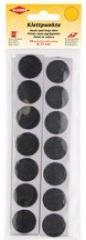 Produktbild Kleiber Klettpunkte, Durchmesser: 16 mm, schwarz (16 mm)