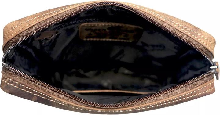 Image du produit Greenwood Herrentasche Echtleder 12 Zoll Dan Vintage Look Khaki No.17