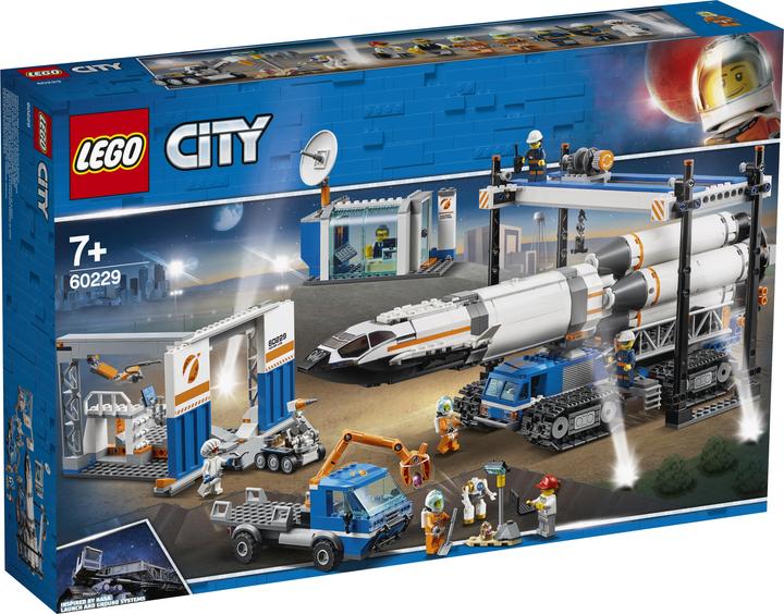 Actual product image LEGO Rocket assembly and transport (60229, LEGO City)