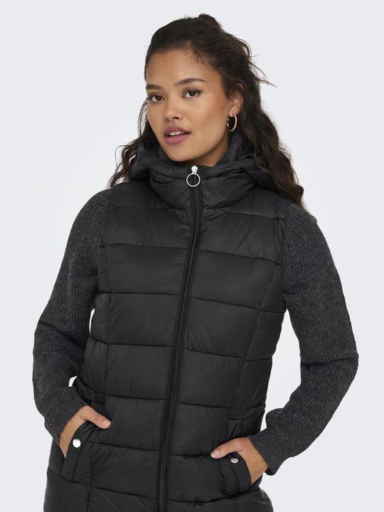 Actual product image JdY Hooded waistcoat quilted coat (M)