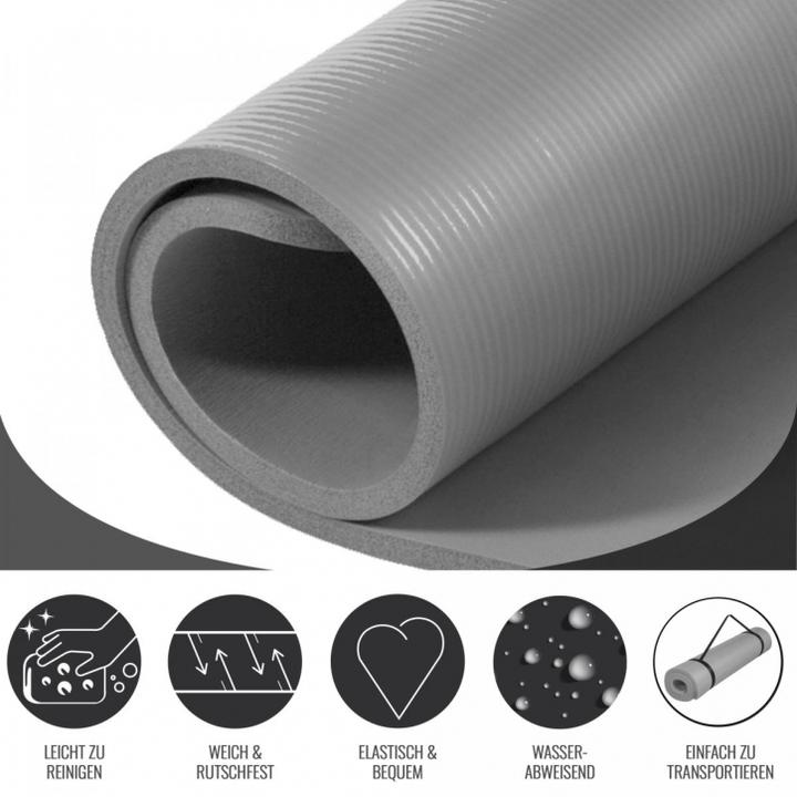 Actual product image Gorilla Sports Yogamatte (15 mm)