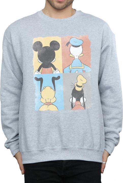 Immagine prodotto Disney Mickey Mouse Four Backs Felpa Uomo (L)