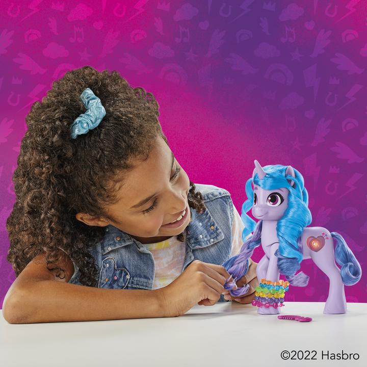 Produktbild My Little Pony Entdecke dein Ponyfunkeln Funkelspass Izzy Moonbow