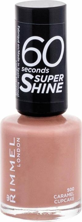 Image du produit Rimmel London 60 Seconds Super Shine (500 Cupcake au caramel, Vernis couleur)