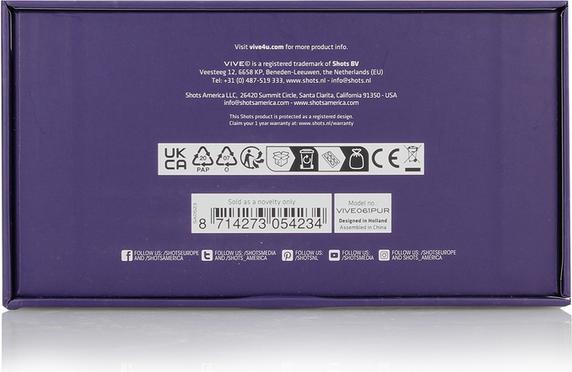 Actual product image Shots Gen - Triple G-Spot Vibrator with Pulse Wave