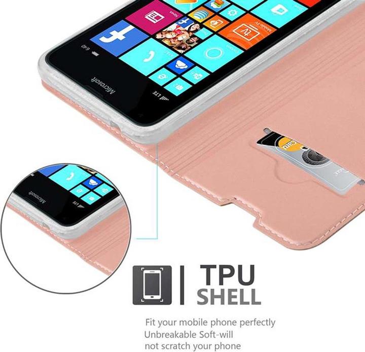 Image du produit Cadorabo Book Classy Style Cover (Microsoft Lumia 640)