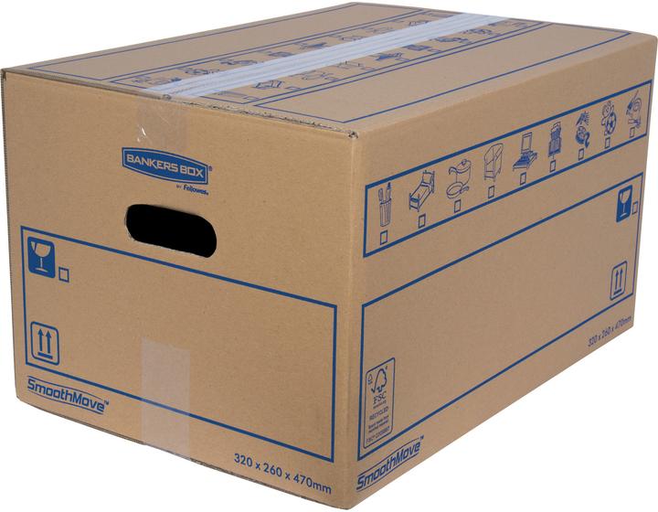 Produktbild Fellowes Reibungsloser Umzug 10er Set (320 x 470 x 260 mm)