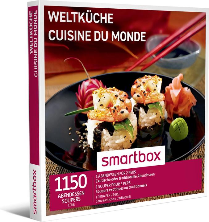 Produktbild Smartbox Weltküche (2 Pers.)