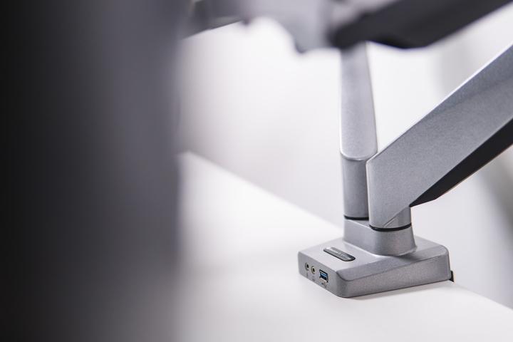 Actual product image Bakker Elkhuizen Monitor Arm Smart Office 12 Dual Clamp (Table, 27.01")