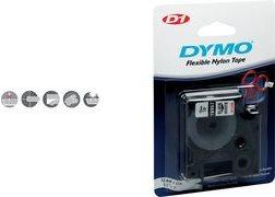 Image du produit Dymo S0718060 Sangle permanente en polyester (1.20 cm, Noir, Blanc)