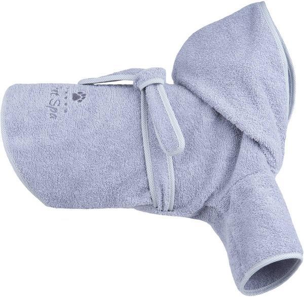 Image du produit amiplay Peignoir de bain SPA, 50 cm, gris (Peignoir pour chien)