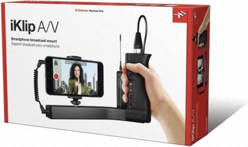 Actual product image IK Multimedia Cell phone tripod mount IP-IKLIP (Tripod smartphone holder)