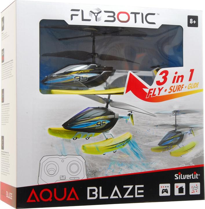 Actual product image Silverlit Aqua Blaze helicopter