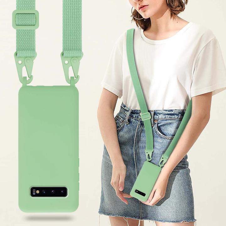 Produktbild Cadorabo TPU Cover Handy Kette Liquid (Samsung Galaxy S10)
