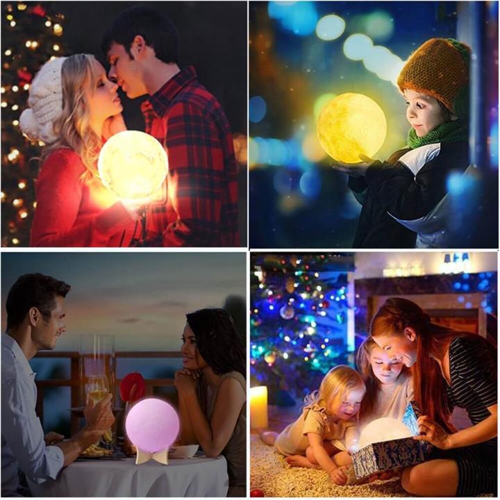Actual product image Cover-Discount Moon lamp 3D