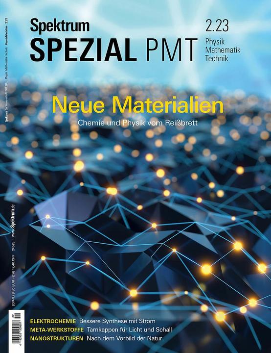 Immagine prodotto Spektrum Spezial - Neue Materialien (Tedesco, Lo spettro della scienza, 2023)