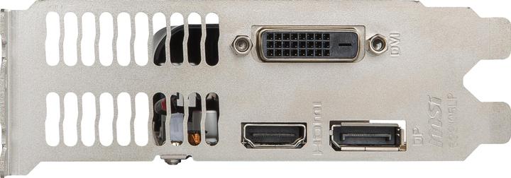Actual product image MSI GeForce GTX 1050 Ti (4 GB)