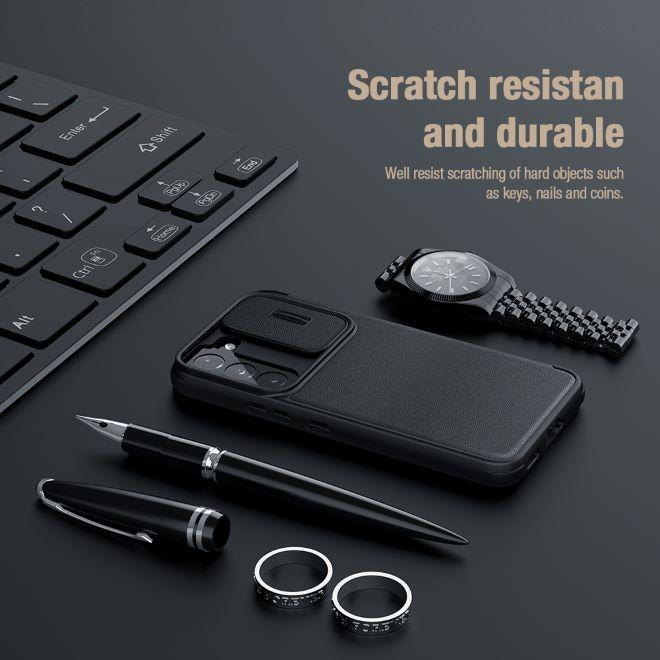 Image du produit Nillkin Qin Pro Plain Series Coque (Samsung Galaxy S22+)