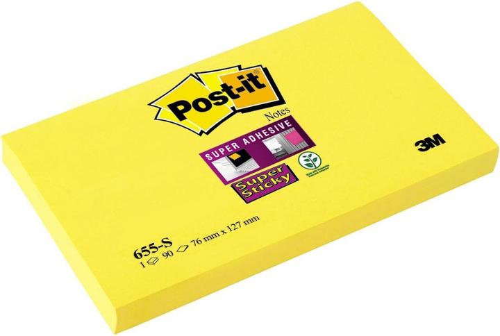 Actual product image Post-it Super Sticky (127 x 76 mm)