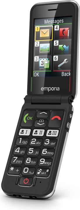 Immagine prodotto Emporia V228 7,11 cm (2,8") Nero Telefono entry-level (2.80", 2 Mpx, 2G)