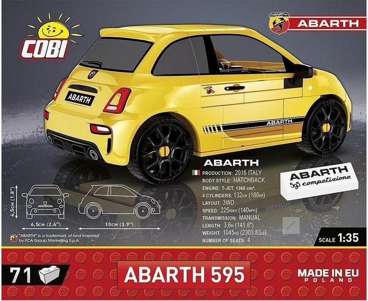 Actual product image Cobi Youngtimer - Fiat Abarth 595